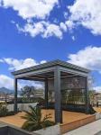 Customised Outdoor Garden Patio Motorised Retractable Roof Bioclimatic Pergola