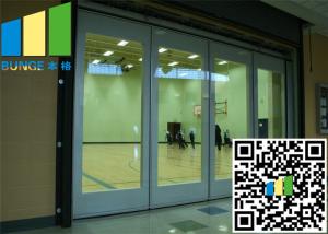 China Sliding Glass Wall Partition With Doors Malaysis Aluminum Track factory
