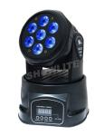7x10w Wash Small Moving Head Light 9/14CH Channel led RGBW Wash Par Can Moving