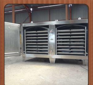 China Customized Automated 1 - 20Ton Vacuum Tray Dryer Touch Screen Control factory
