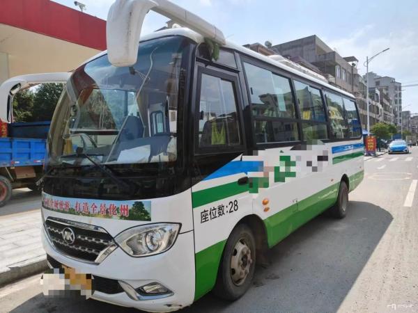 Used Ford Minibus Front Weichai Engine 28 Seats Sliding Window 2020 Year 7