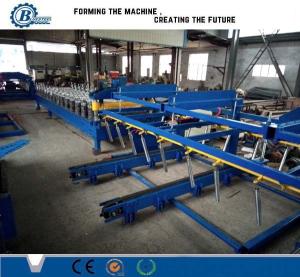 China PLC Control Roll Forming Equipment Professional For Metal Roofing Panel factory
