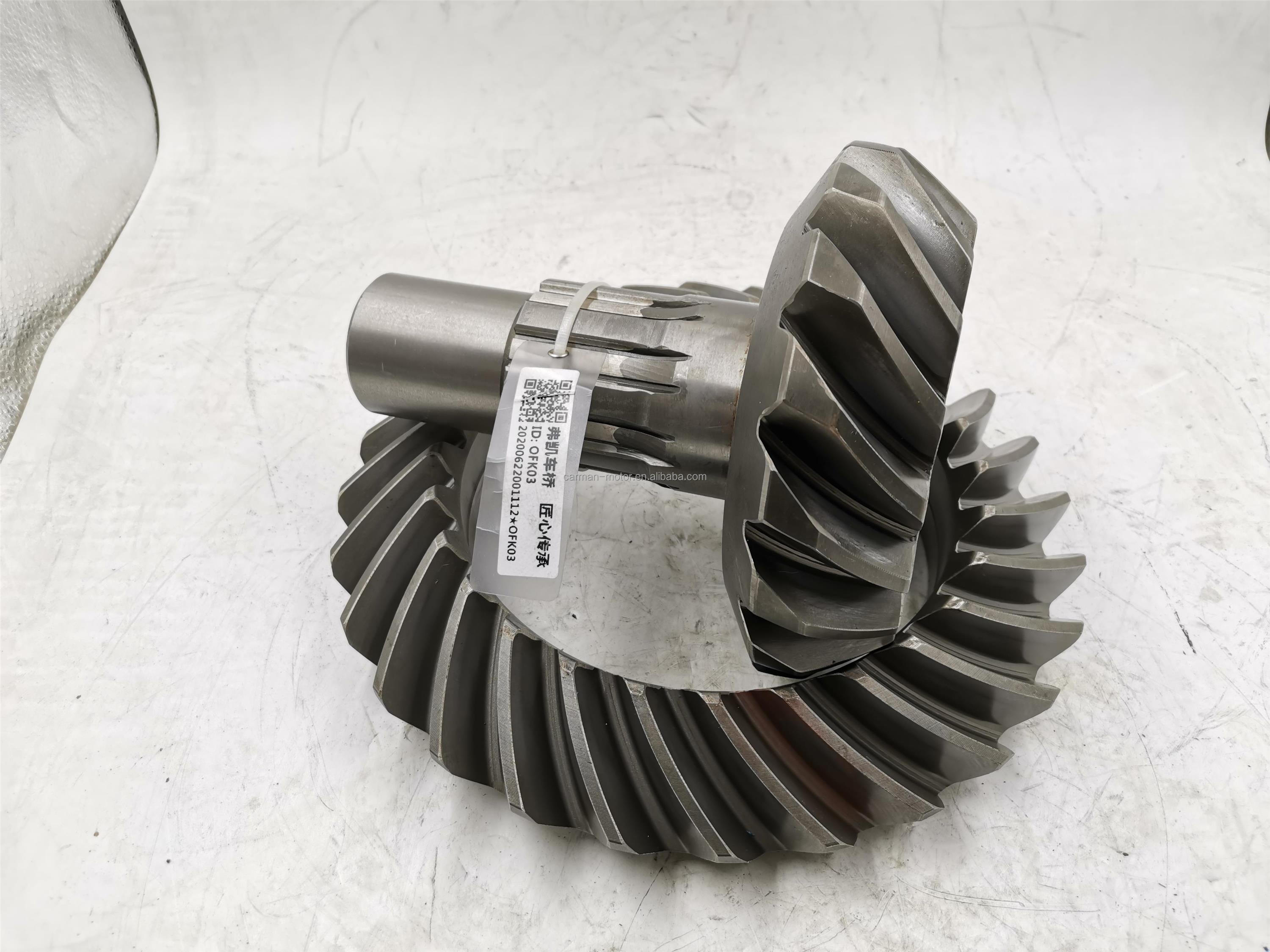 Howo STR Pelvic horn tooth Pinion And Crown Wheel WG9114320251 AZ9114320251 AZ9004320251 Sinotruk with Composite Materials