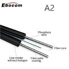 High quality GJXH Indoor FTTH Optical Fiber Cable 2core Single Mode G657A G652D
