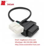 12 Pin Car Wiring Harness Diagnostic Conversion Cable For Tesla Model S/X OBD2
