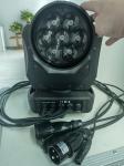 7x40w RGBW 4 In 1 Beam Concert Moving Headlight Stage Shaking Dye Lamp