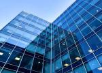 Residential Buildings Heat Insulating Green Tinted Glass / Low Energy Glass