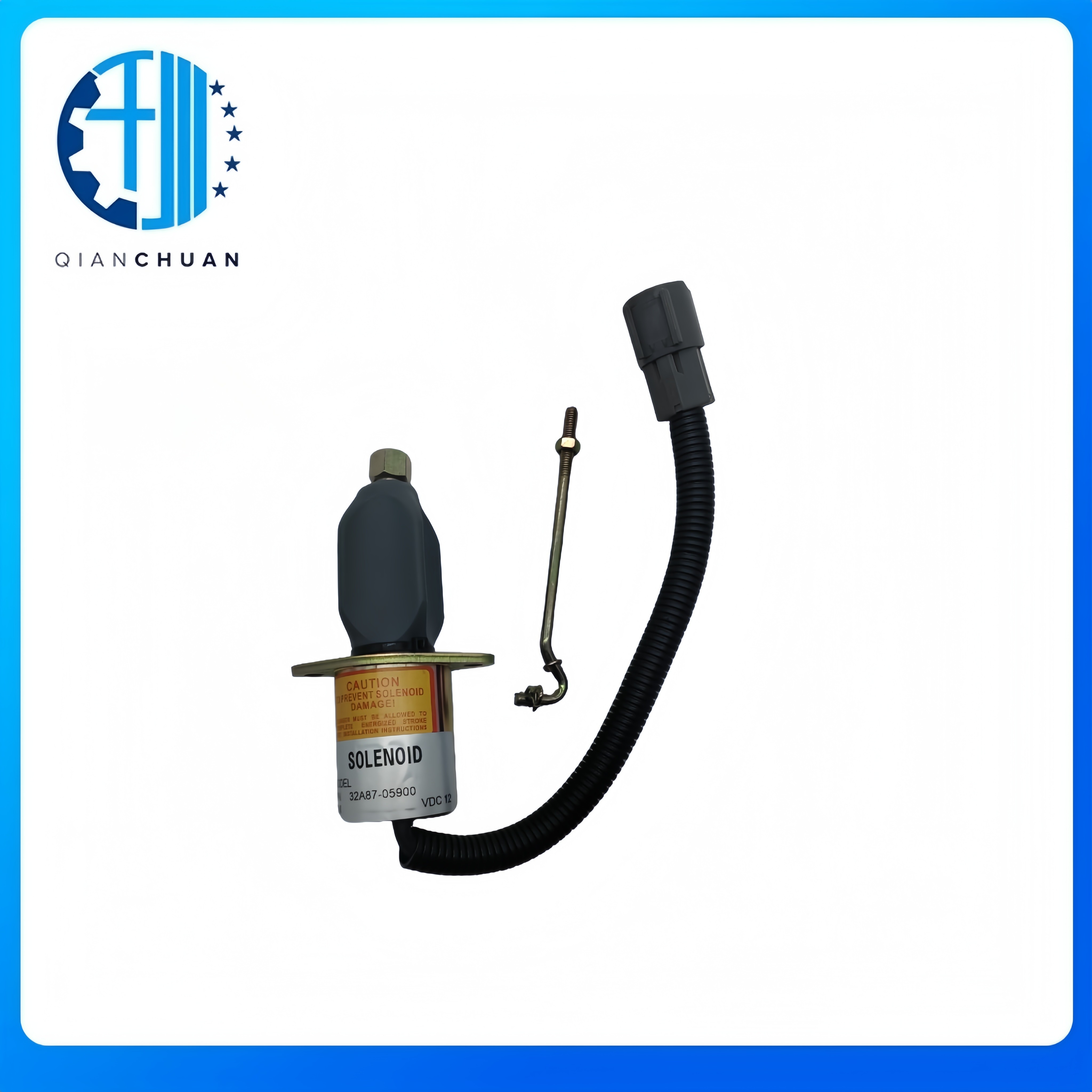 32A87-05900 Solenoid 1752ES FOR Bosch RSV Cummins Mitsubishi Generator 12Vdc
