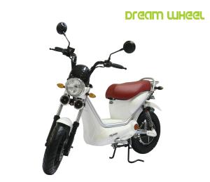 China White Electric Bike Scooter For Adults , 38km/H Pedal Assist And Throttle Ebike factory