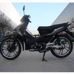 Customizable Black 125cc Underbone Motorcycle With Four Stroke