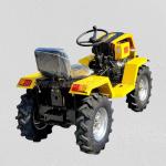 Full Time 4x4 Diesel Mini Tractors Adjustable Seat Type