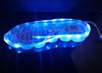 Waterproof 1Pair LED Light Strips For Shoes USB Charging Rechargeable Battery 3V