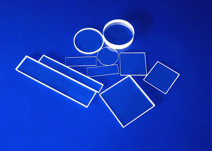 High Temperature Fused Quartz Plate Broad Transmission Spectrum