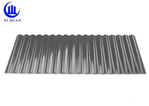 China Corrosion Resistant Plastic Roof Tiles Corrugated Sheets Flame Retardant Long Length factory