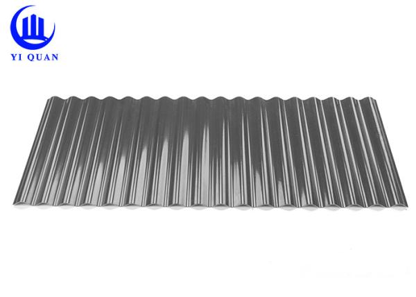 Corrosion Resistant Plastic Roof Tiles Corrugated Sheets Flame Retardant Long