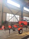Diesel Portable Wood Sawing Machine Mini Sawmill Wood Processing Simple To