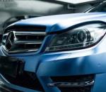 Metallic Teal Mist Blue Car Wrap Film Non Fading Air Release