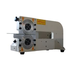 China High Efficiency Motorized Circular Blade PCB Separator Machine For SMT PCBA on sale