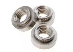Small CLS Self Clinching Nuts Round Stainless For Locking Sheets