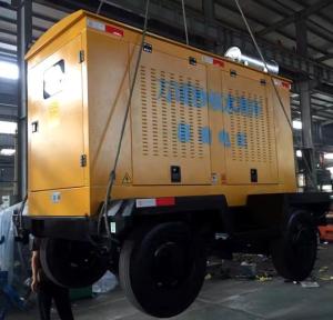 China 1500RPM Mobile Power Generator 150KVA With Yuchai Engine 6L Cylinder factory