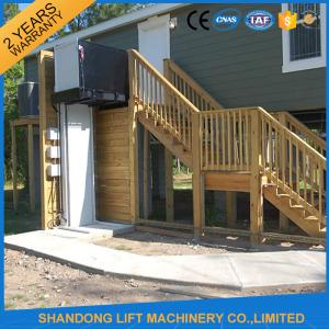 China Wheelchair Hydraulic Platform Lift , Residential Vertical Wheelchair Lifts for Homes factory