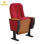 Auditorium Seat Powder Coating Feet PU Cold Foaming Church Hall Chairs