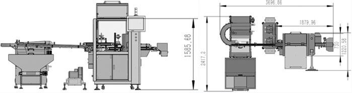 Automated AI Algorithm Visual Water Cap Inspection System Device High Speed