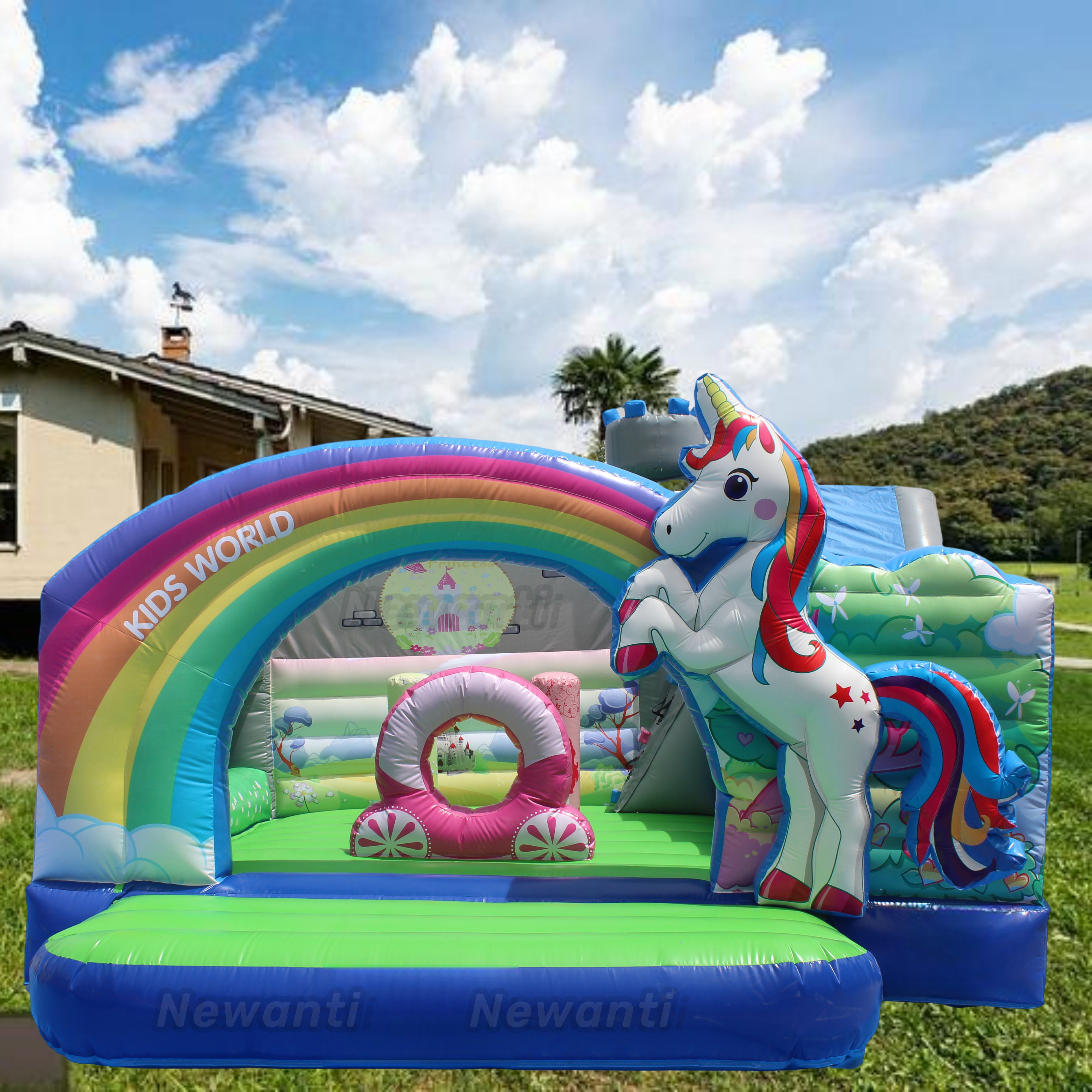 Unicorn Accessory Repair Kit Included in 2024 Mini Inflatable Castle Bounce House