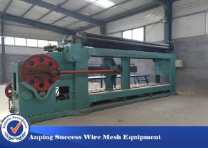 China 80x100mm Gabion Wire Mesh Weaving Machine Adopts PLC Automatic Control on sale