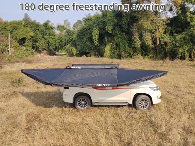 4x4 Batwing Foldable Waterproof Retractable Awning Free Standing