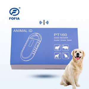 Lithium Battery Powered Animal ID Reader With Data Storage Pet Chip ID64