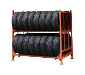China Steel Shelf Designed Specifically For Tires Maximize The Use Of Warehouse Tire Storage Space factory