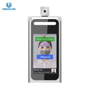 China Stainless Steel DC 12V Face Recognition Temperature Measurement factory