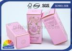 Custom Printed Perfume Packaging Box , Recycled Paper Cosmetic Boxes Eco