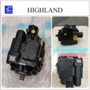 China Black Variable Displacement Axial Piston Hydraulic Pump factory