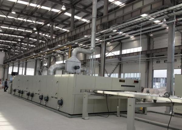 Tension Free Textile Stenter Finishing Machine Gas Heated / Full Inverter