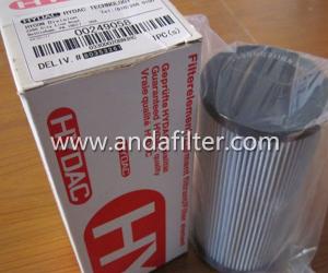 China High Quality Hydraulic filter For HYDAC 00249058 factory