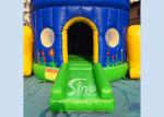 Commercial grade kids big turtle inflatable bouncer made of 0.55mm pvc tarpaulin