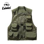 Hot Sale Outdoor Men's Photography Vest Camouflage Utility Mesh Vest Multi