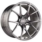 Ten Spokes Brushed 2 Piece Forged Wheels For Luxury Cars