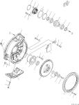 17M-27-00270 17M-27-00271 For Komatsu Bulldozer D275A-5D Travel Assembly Final