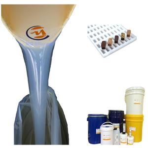 China 20 Shore High Duplicating RTV Clear Platinum Cure Silicone Rubber Fondants Molds​ factory