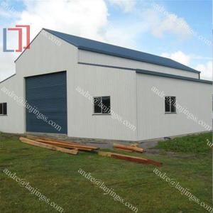 China Prefabricated Steel Structure Warehouse For Workshop / Poultry House factory