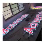 Sale Bright Luminous Characters Plastic LED Sign Channel Letter with Customized