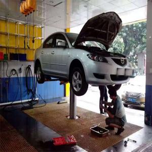 China Heavy Duty Single Post Lift Anti Corrosion With Hydraulic Safety Assurance T-400X factory