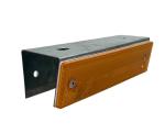 High Visible Yellow V Type Guardrail Roadside Reflector for Visibility