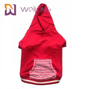 China Customized Colours Printing House Pet Dog Christmas Hoodie CVC For Autumn / Winter factory