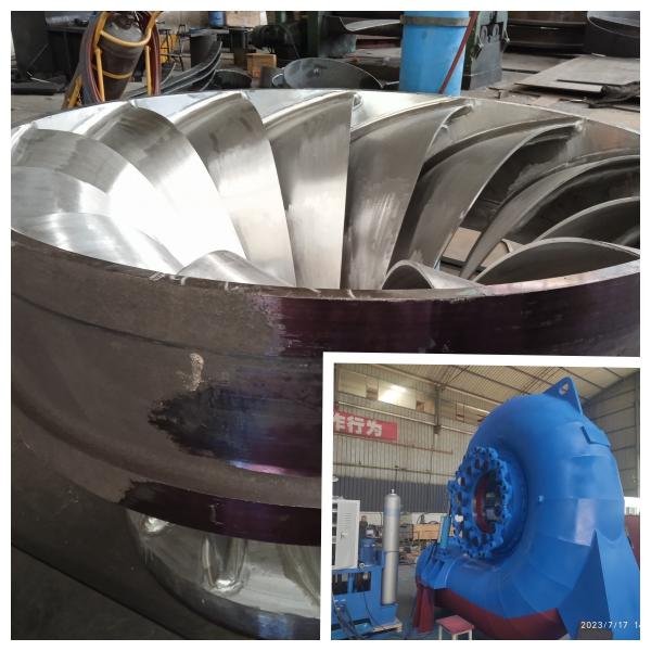 Compact 300Kw-20Mw Stainless Steel Francis Water Turbine Generator For Hydro