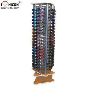 Triangle Rotating Eyeglass Display Case / Sunglass Shelf Display
