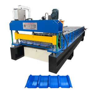 1000mm Width Roofing Sheet Roll Forming Machine with 11 Roller Stations and 380V